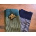 SIXTON LONDON - Amalfi Sock & "Worker Bee" Pin Gift Sat - Mens